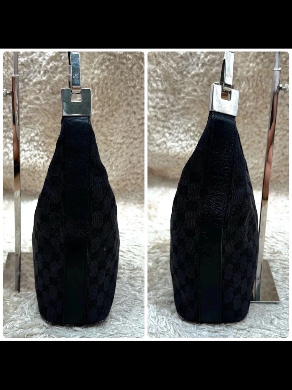 Louis Vuitton Black Monogram Shoulder Bag